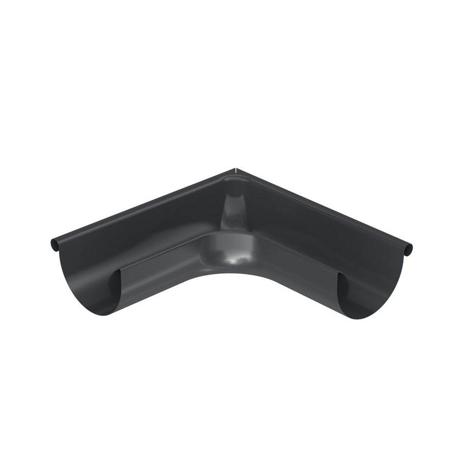 Alüminyum Oval Oluk Köşe Parçası Dış - (No.8185)