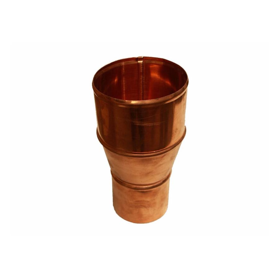 bakir-urun-0016 Oval Bakır Yağmur İniş Boru Redüksiyon Parçası - (No.2595)