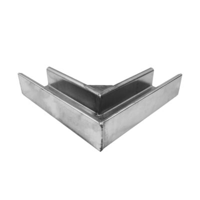 Kare Çinko Oluk Köşe Parçası Dış - (No.9009)